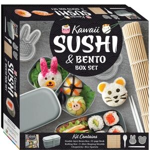 Kawaii Sushi & Bento Box DIY set, Hinkler Books, NEW!